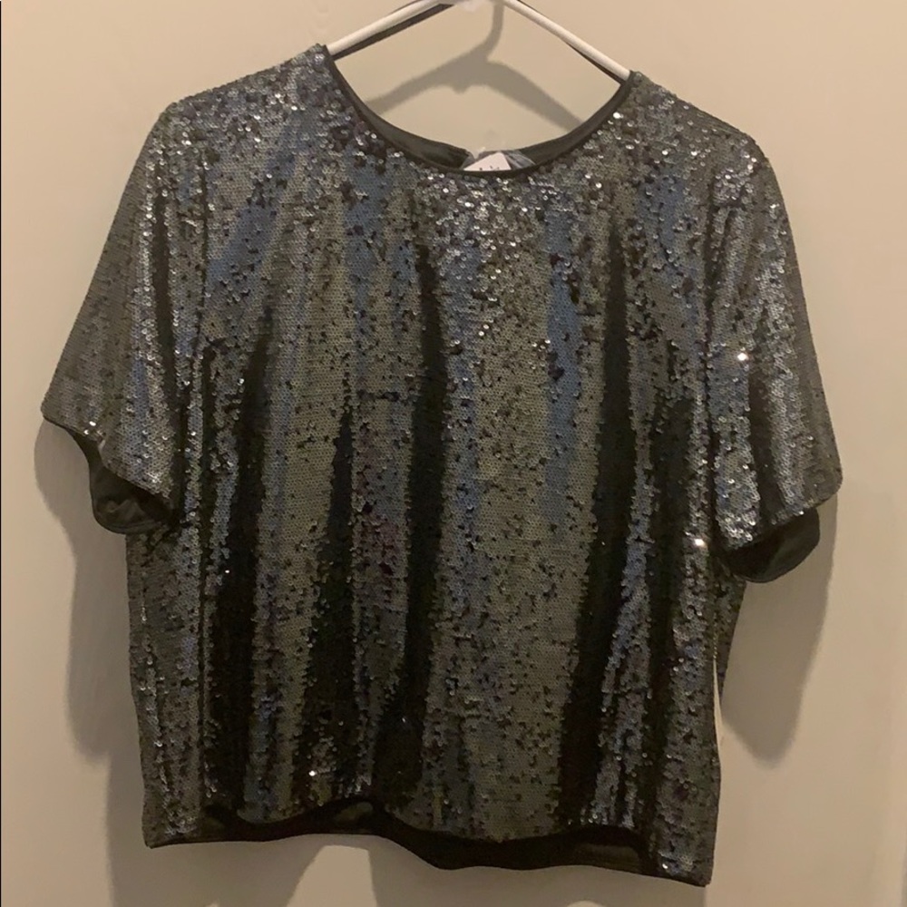 Sequin top